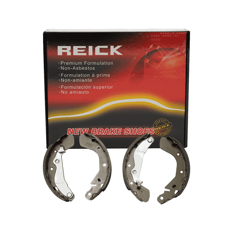 REK1547-S814 รองเท้าเบรคกึ่งโลหะที่ใช้บังคับสำหรับ Chevrolet Aveo, Daewoo Kalos และ Suzuki Swift