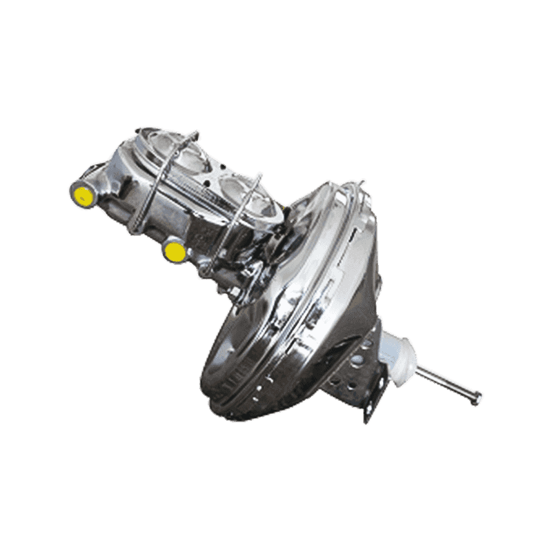 PB11003C Brake Booster พร้อม Brake Master Cylinder, Chrome